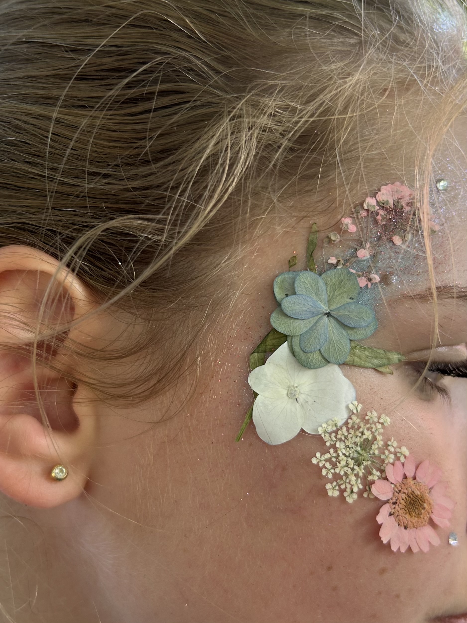 Floral Face Design